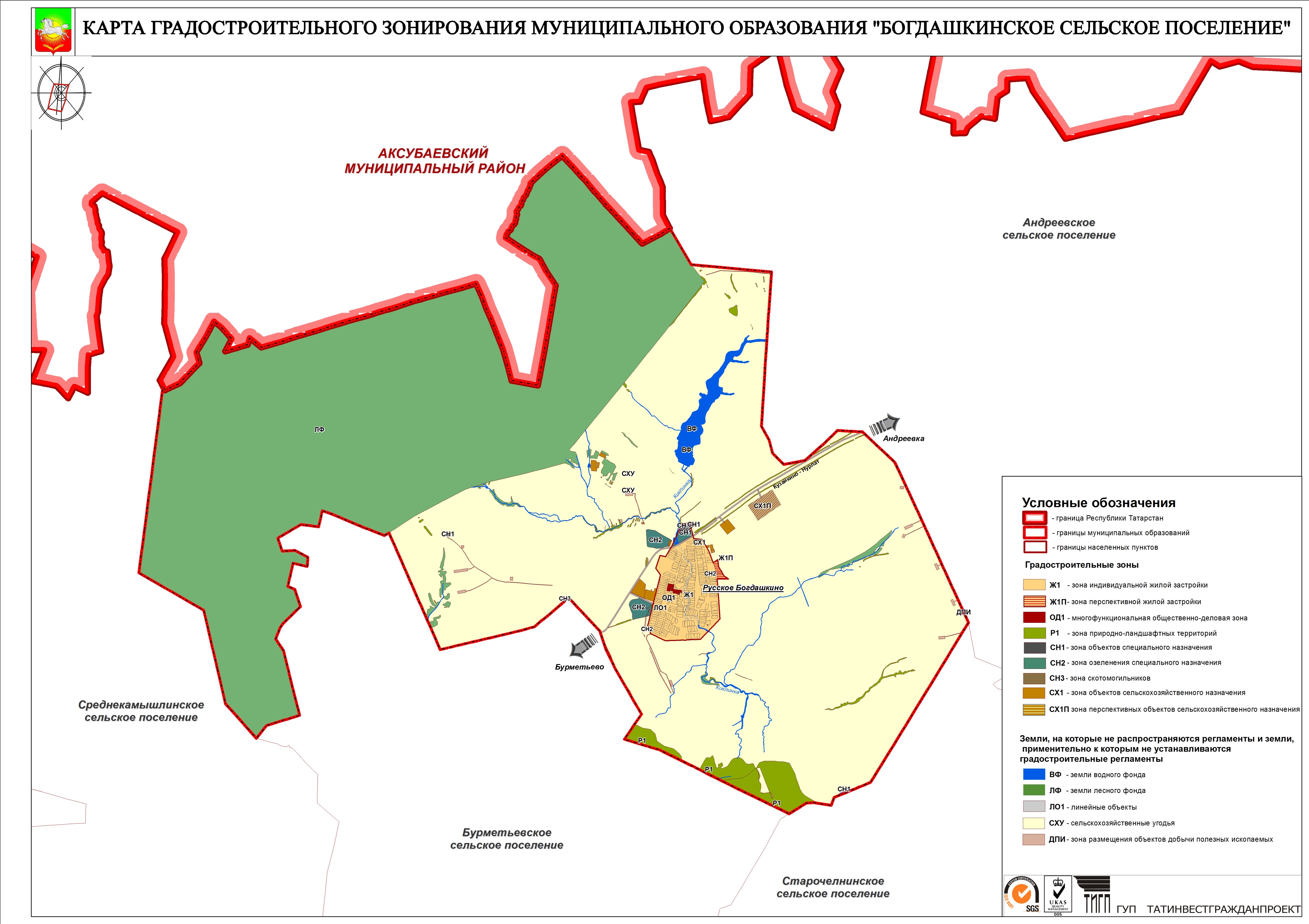 Интерактивная карта землепользования казахстана